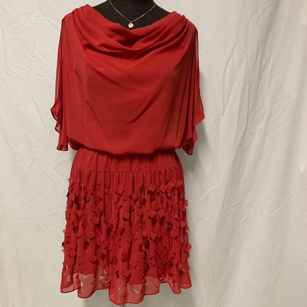 S.L.fashions red dress.